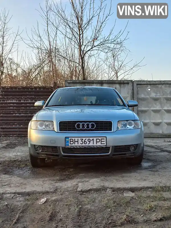 Седан Audi A4 2001 2 л. Ручна / Механіка обл. Одеська, Подільськ (Котовськ) - Фото 1/11