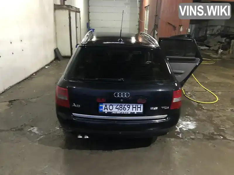 WAUZZZ4B62N054953 Audi A6 2002 Универсал 2.5 л. Фото 6