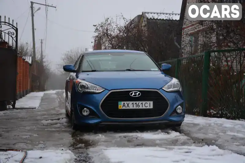 Хетчбек Hyundai Veloster 2015 1.6 л. Ручна / Механіка обл. Харківська, Харків - Фото 1/21