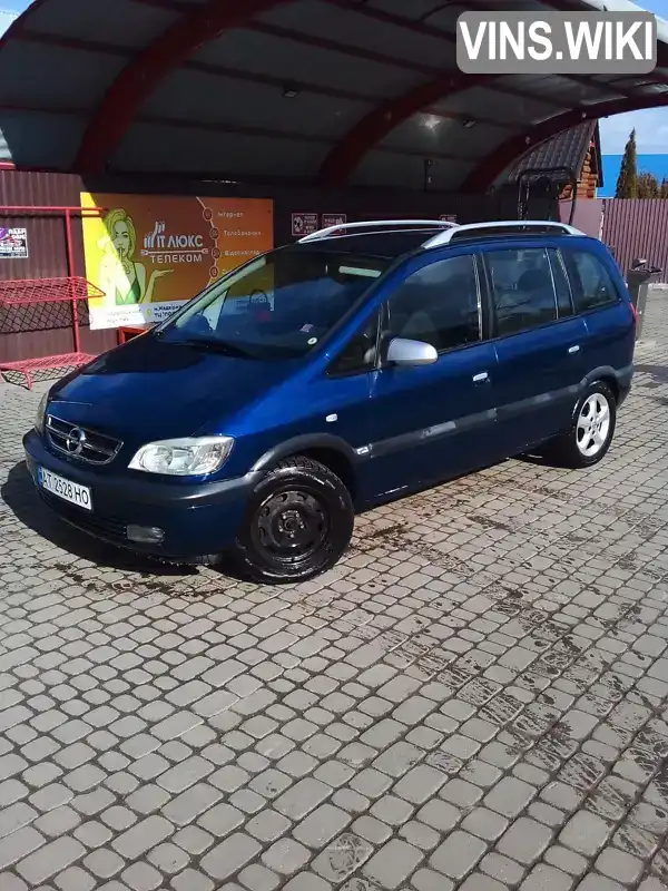 Минивэн Opel Zafira 2003 1.8 л. Ручная / Механика обл. Ивано-Франковская, Надворная - Фото 1/10