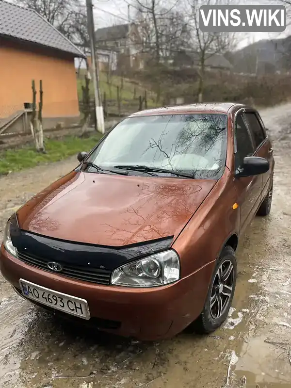 Хэтчбек ВАЗ / Lada 2194 Kalina 2008 1.4 л. Ручная / Механика обл. Закарпатская, Тячев - Фото 1/16