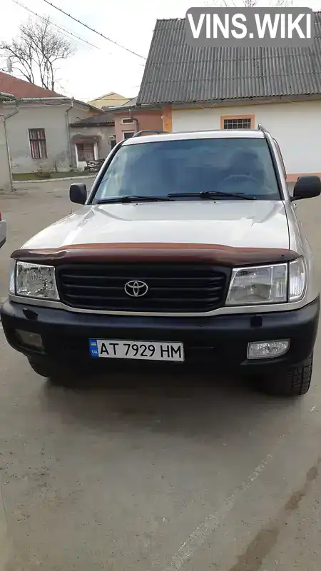 Внедорожник / Кроссовер Toyota Land Cruiser 2001 4.7 л. Автомат обл. Ивано-Франковская, Коломыя - Фото 1/12