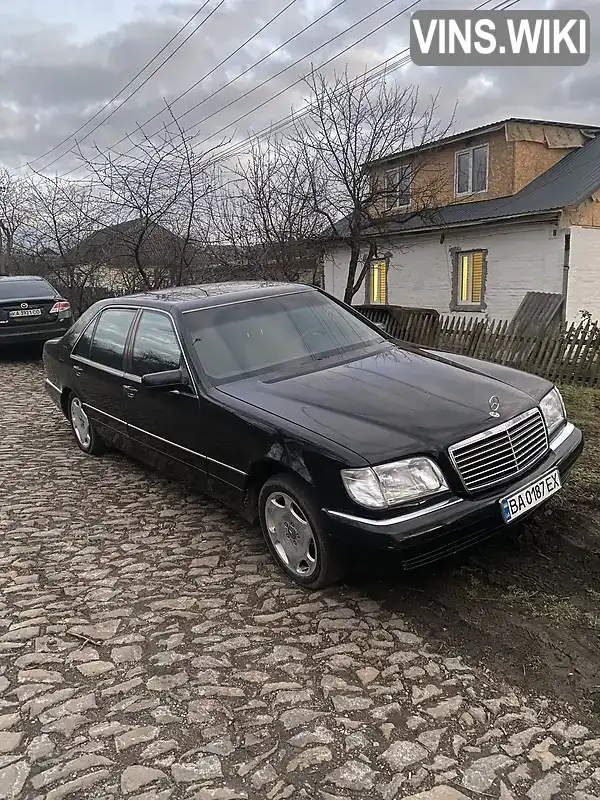 Седан Mercedes-Benz S-Class 1997 4.2 л. Автомат обл. Кіровоградська, Благовіщенське (Ульяновка) - Фото 1/8