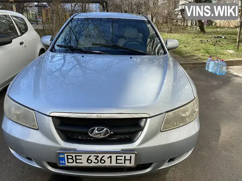 Седан Hyundai Sonata 2006 2.4 л. Ручна / Механіка обл. Миколаївська, Миколаїв - Фото 1/13