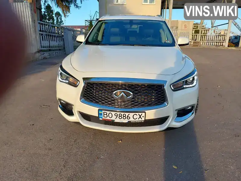 Позашляховик / Кросовер Infiniti QX60 2016 3.5 л. Варіатор обл. Тернопільська, Тернопіль - Фото 1/21