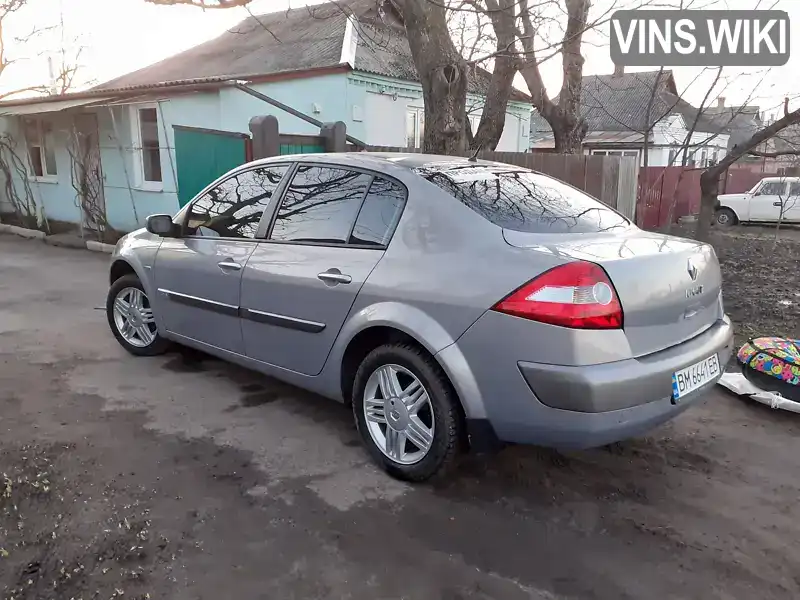 Седан Renault Megane 2004 1.6 л. Ручная / Механика обл. Сумская, Ахтырка - Фото 1/21