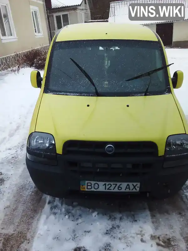 Універсал Fiat Doblo 2002 1.9 л. Ручна / Механіка обл. Тернопільська, Тернопіль - Фото 1/14