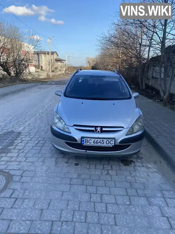 Універсал Peugeot 307 2003 1.9 л. Ручна / Механіка обл. Львівська, Львів - Фото 1/14