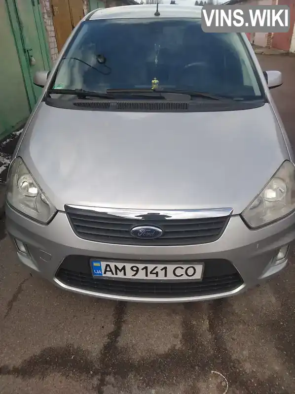 Микровэн Ford C-Max 2008 1.6 л. обл. Житомирская, Житомир - Фото 1/11