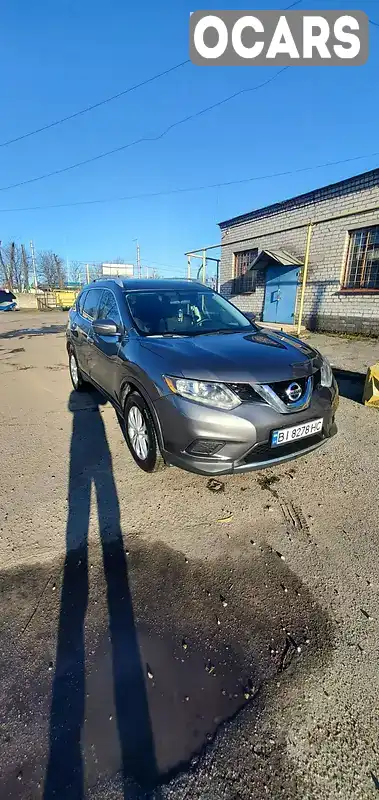 Позашляховик / Кросовер Nissan Rogue 2015 2.5 л. Варіатор обл. Полтавська, Кременчук - Фото 1/21