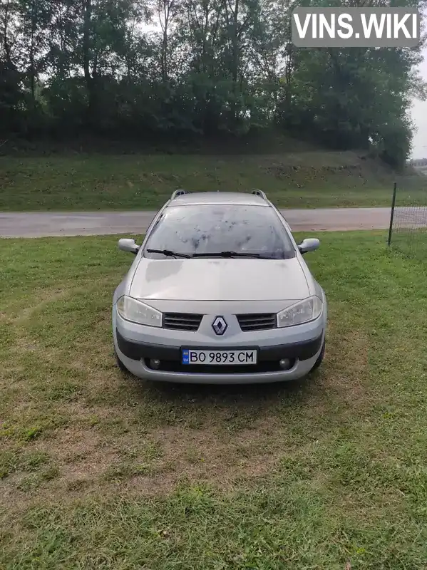 Універсал Renault Megane 2005 1.5 л. Ручна / Механіка обл. Тернопільська, Підволочиськ - Фото 1/13