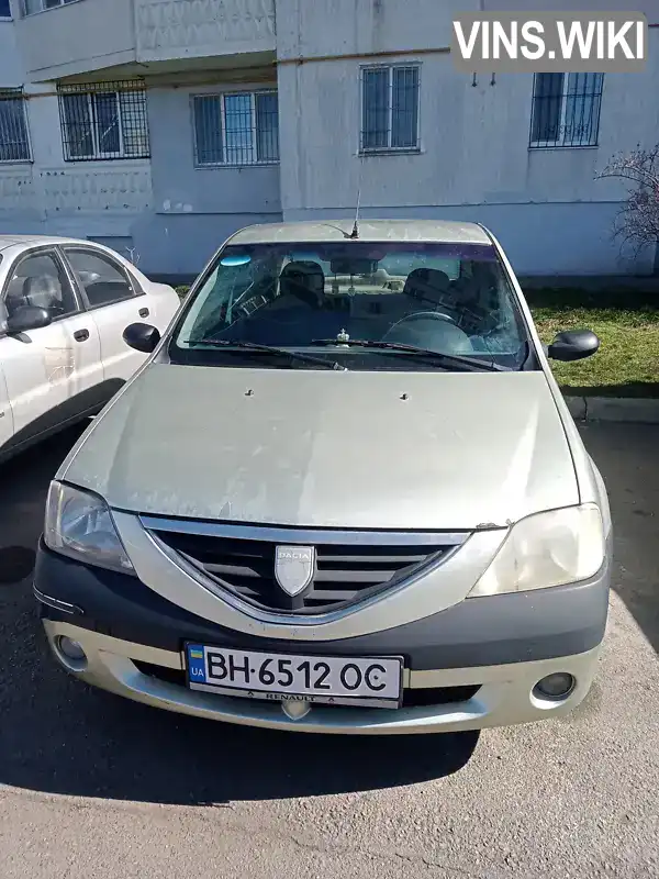 Седан Dacia Logan 2006 1.6 л. Ручна / Механіка обл. Одеська, Одеса - Фото 1/21