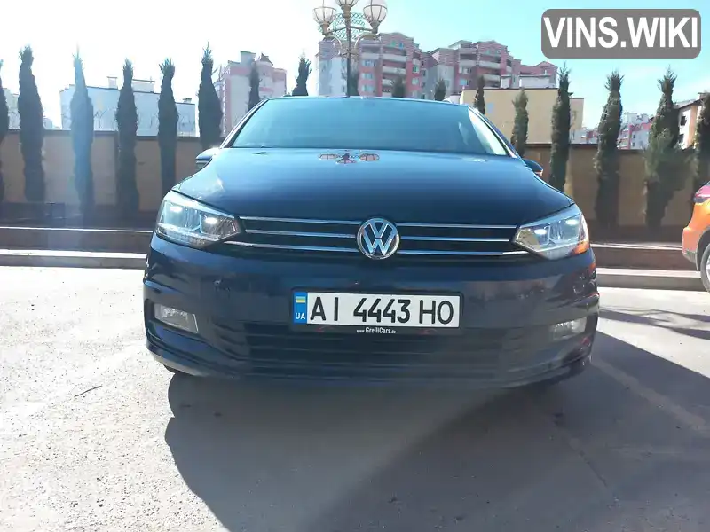 Микровэн Volkswagen Touran 2016 1.6 л. Автомат обл. Киевская, Киев - Фото 1/21