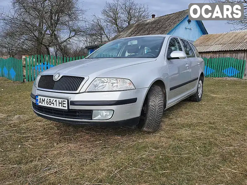 Універсал Skoda Octavia 2007 2 л. Ручна / Механіка обл. Житомирська, Баранівка - Фото 1/6