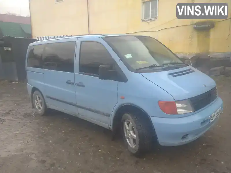 Мінівен Mercedes-Benz Vito 2000 2.1 л. Ручна / Механіка обл. Закарпатська, Рахів - Фото 1/6