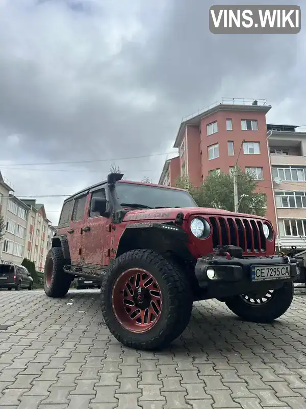 Позашляховик / Кросовер Jeep Wrangler 2018 3.6 л. Автомат обл. Чернівецька, Чернівці - Фото 1/21