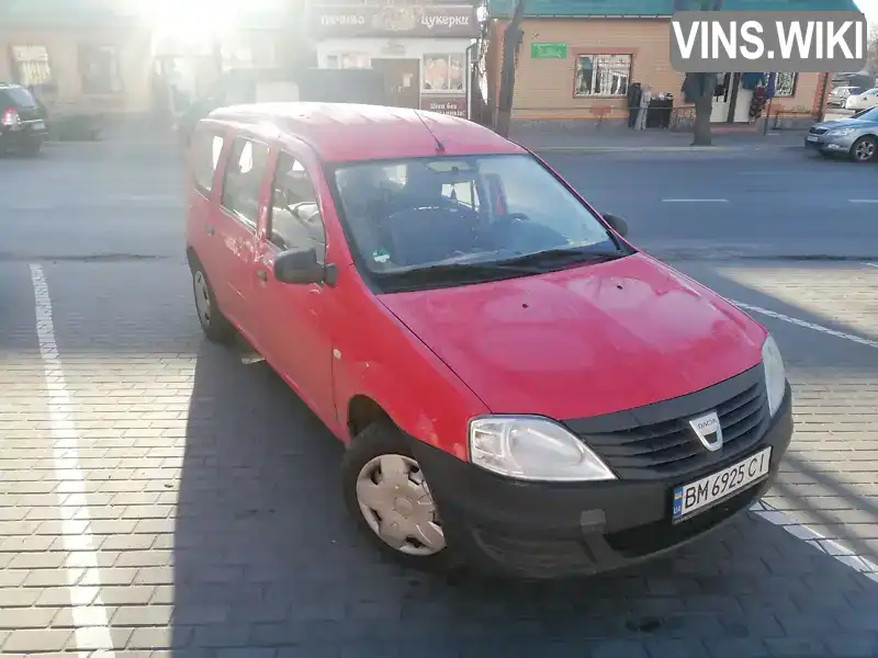 Универсал Dacia Logan 2009 1.4 л. Ручная / Механика обл. Сумская, Сумы - Фото 1/5