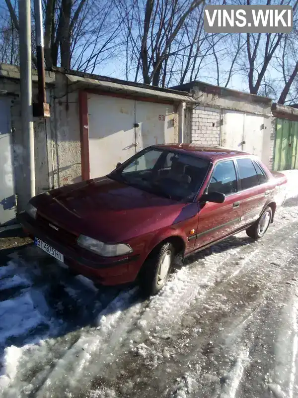 Седан Toyota Carina 1990 1.6 л. Ручна / Механіка обл. Полтавська, Кременчук - Фото 1/21