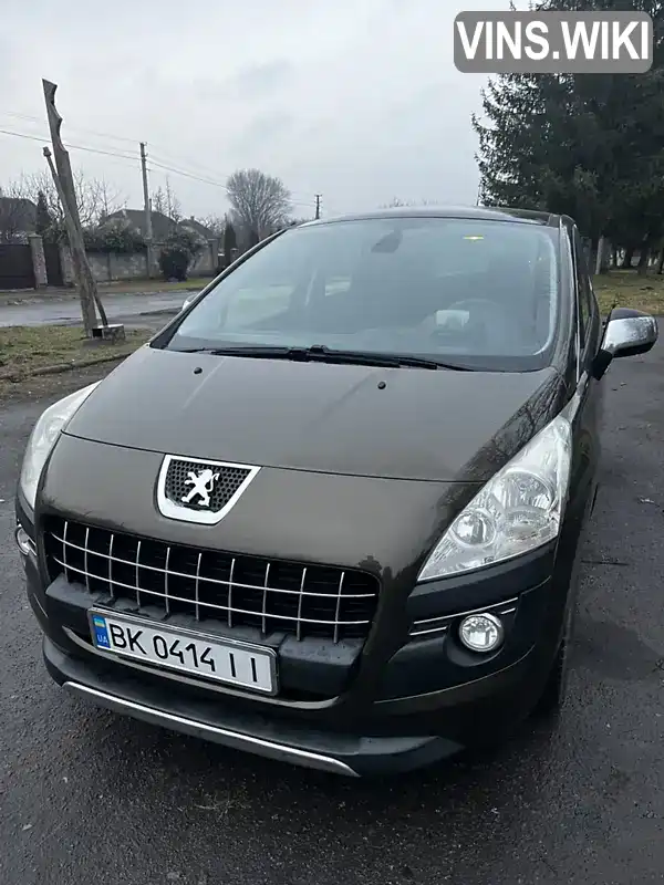 Позашляховик / Кросовер Peugeot 3008 2009 1.6 л. Ручна / Механіка обл. Рівненська, Дубно - Фото 1/19