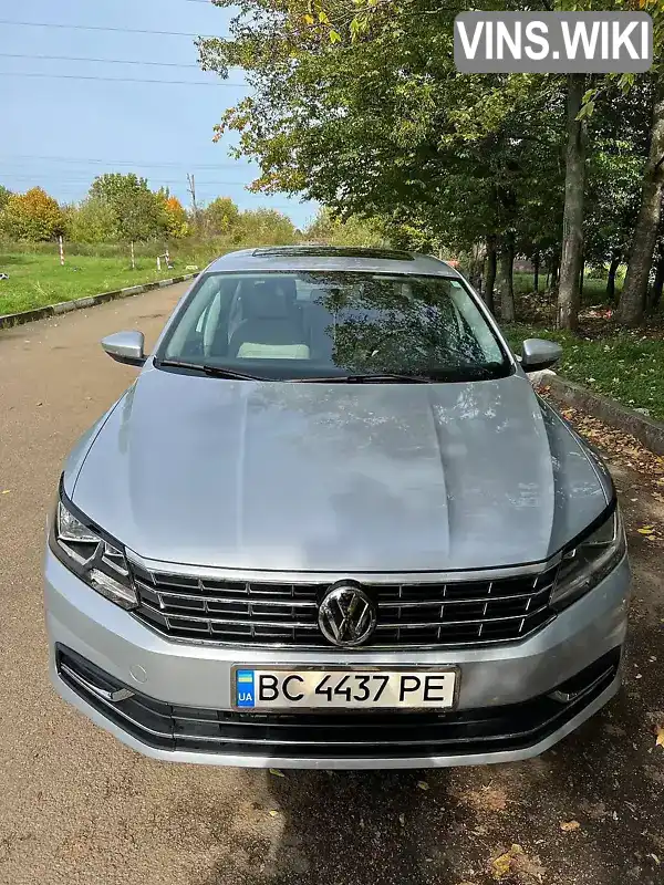 Седан Volkswagen Passat 2016 1.8 л. Автомат обл. Львівська, Стрий - Фото 1/21