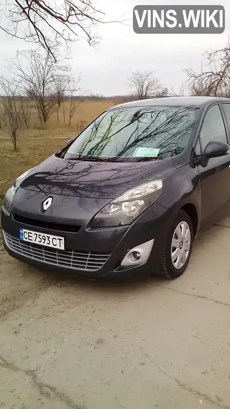 Минивэн Renault Scenic 2011 1.6 л. Ручная / Механика обл. Черновицкая, Новоднестровск - Фото 1/6