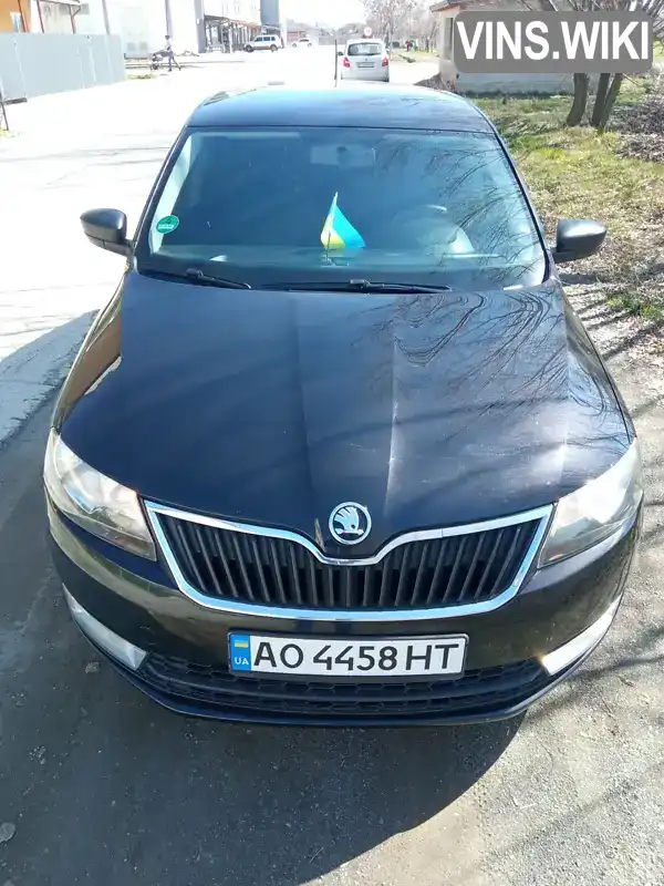 Хетчбек Skoda Rapid 2014 1.6 л. Ручна / Механіка обл. Закарпатська, Ужгород - Фото 1/6