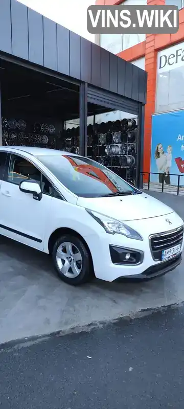 Позашляховик / Кросовер Peugeot 3008 2015 1.6 л. Автомат обл. Житомирська, Бердичів - Фото 1/9