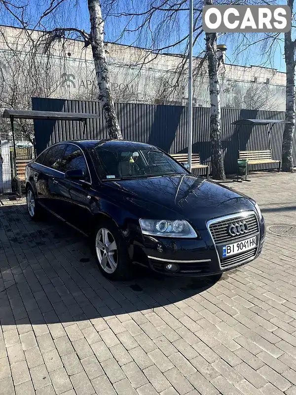 Седан Audi A6 2006 2 л. Автомат обл. Полтавська, Миргород - Фото 1/13