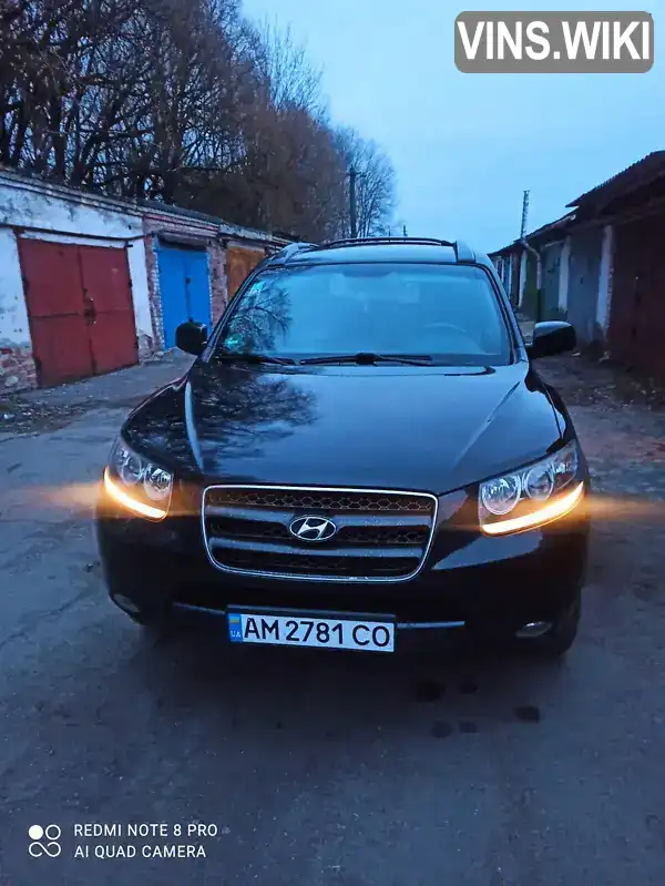 Внедорожник / Кроссовер Hyundai Santa FE 2006 2.2 л. Ручная / Механика обл. Житомирская, Житомир - Фото 1/10