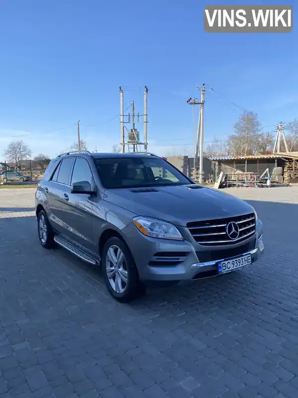 Позашляховик / Кросовер Mercedes-Benz M-Class 2014 3 л. Автомат обл. Львівська, Львів - Фото 1/10