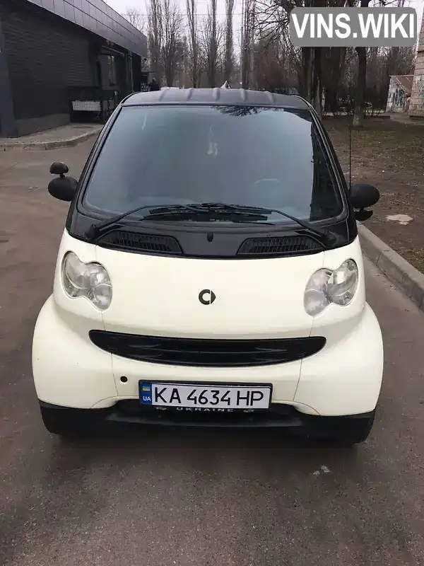 Купе Smart Fortwo 2002 0.6 л. Робот обл. Киевская, Киев - Фото 1/10