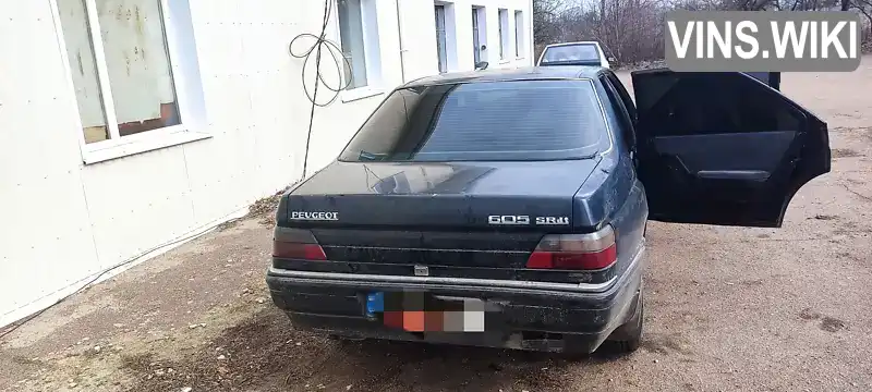 Седан Peugeot 605 1992 2.1 л. Ручна / Механіка обл. Кіровоградська, Кропивницький (Кіровоград) - Фото 1/3