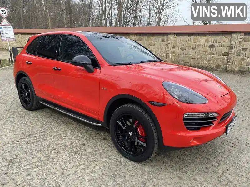 Универсал Porsche Cayenne 2013 3 л. Автомат обл. Ивано-Франковская, Ивано-Франковск - Фото 1/21