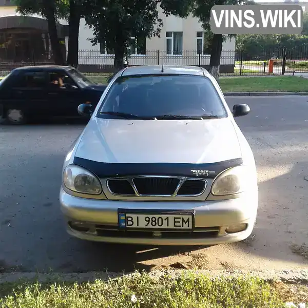 Седан Daewoo Sens 2005 1.3 л. Ручна / Механіка обл. Полтавська, Полтава - Фото 1/4