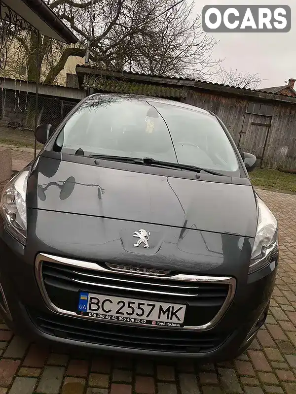 Мікровен Peugeot 5008 2014 1.6 л. Ручна / Механіка обл. Львівська, Радехів - Фото 1/21