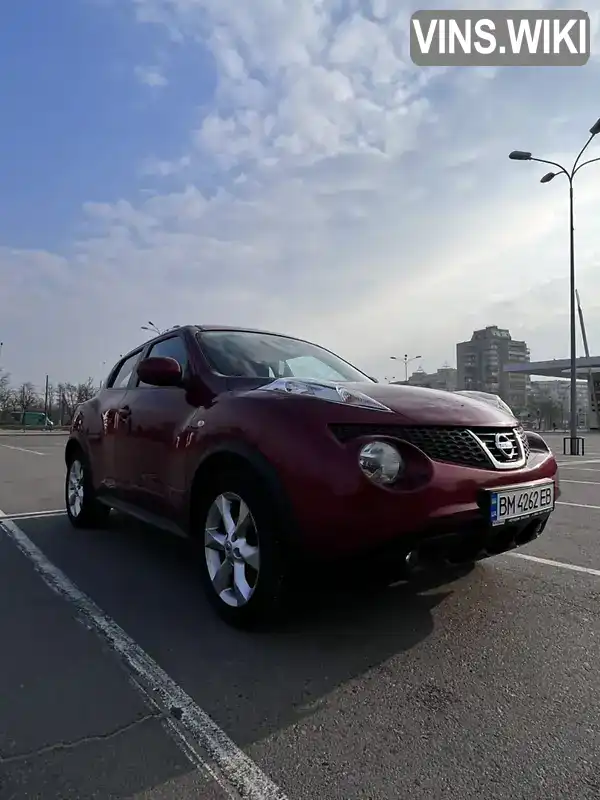 Внедорожник / Кроссовер Nissan Juke 2012 1.6 л. Вариатор обл. Сумская, Сумы - Фото 1/10