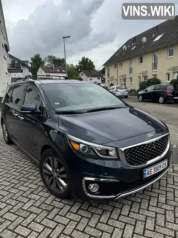 Мінівен Kia Sedona 2015 3.3 л. Автомат обл. Дніпропетровська, Кривий Ріг - Фото 1/9