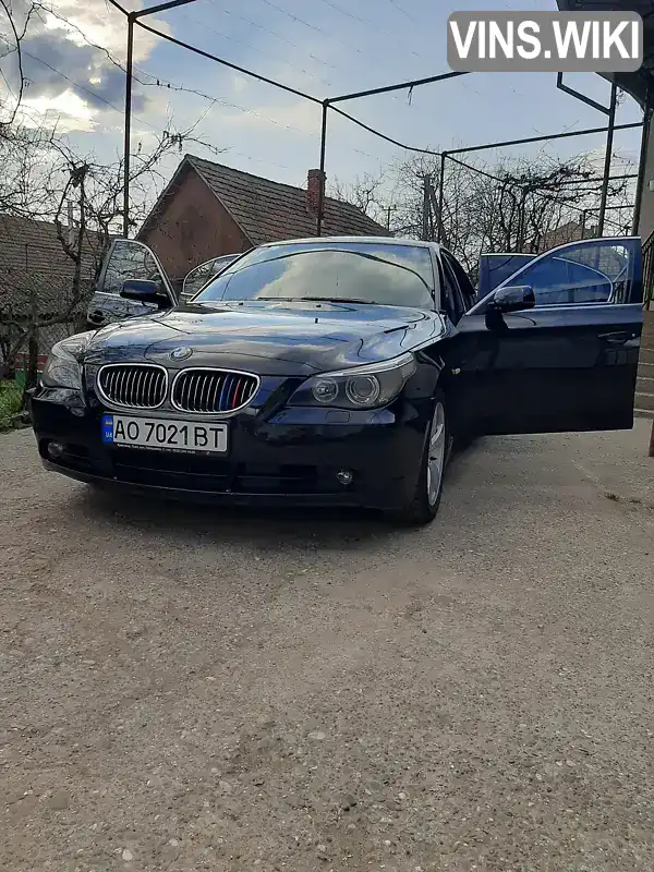 Седан BMW 5 Series 2004 2.2 л. Автомат обл. Закарпатская, Мукачево - Фото 1/11