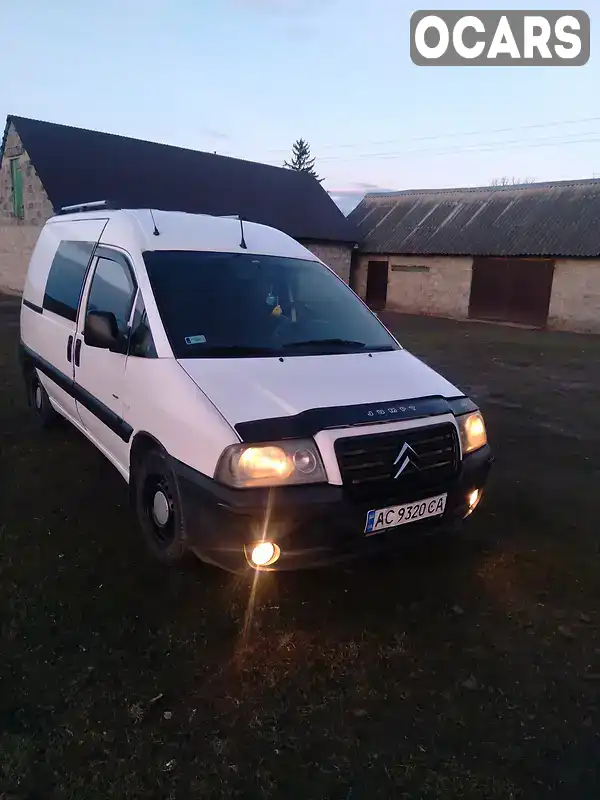 Мінівен Citroen Jumpy 2005 1.9 л. Ручна / Механіка обл. Волинська, Володимир-Волинський - Фото 1/17