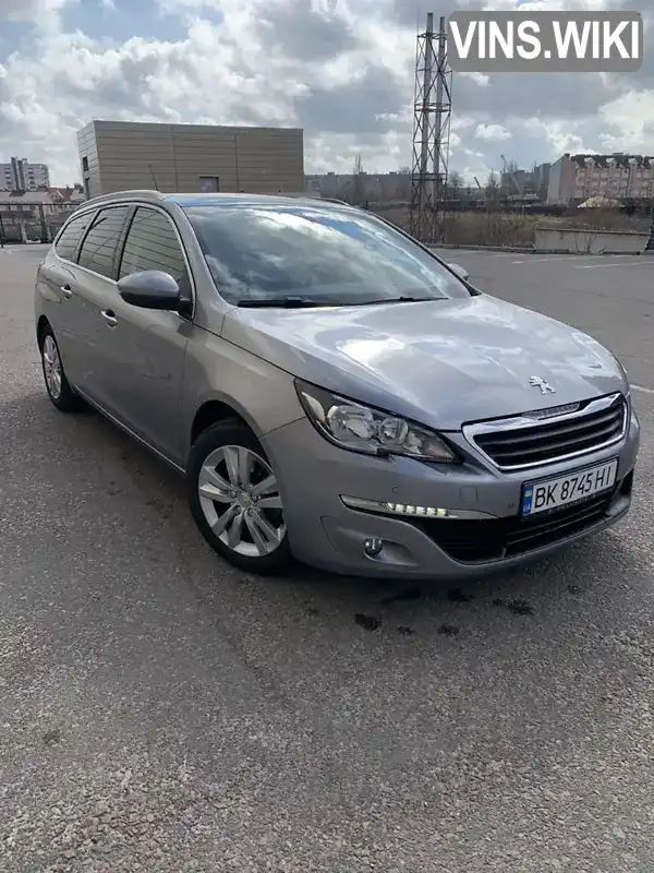 Универсал Peugeot 308 2015 1.6 л. Ручная / Механика обл. Ровенская, Ровно - Фото 1/21