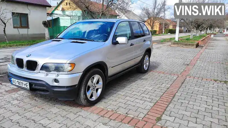 Позашляховик / Кросовер BMW X5 2001 2.9 л. Автомат обл. Закарпатська, Виноградів - Фото 1/5