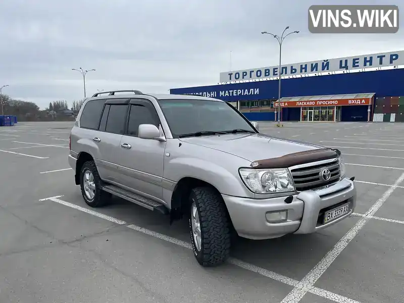 Позашляховик / Кросовер Toyota Land Cruiser 2004 4.7 л. Автомат обл. Хмельницька, Кам'янець-Подільський - Фото 1/21