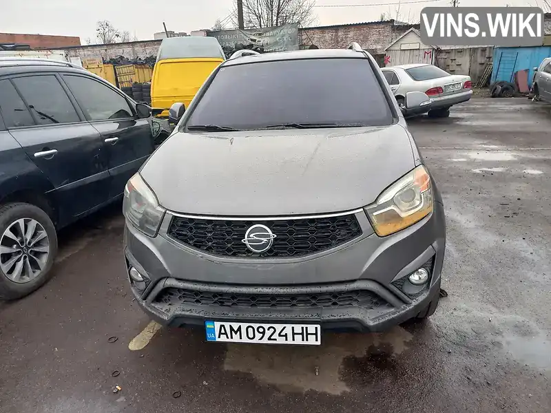 Позашляховик / Кросовер SsangYong Korando 2014 2 л. Автомат обл. Житомирська, Житомир - Фото 1/9