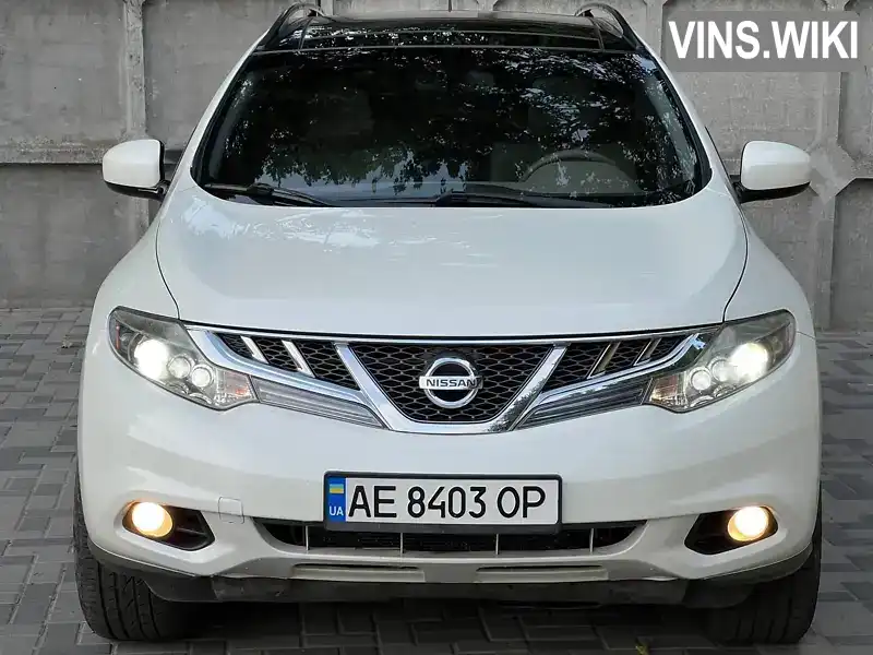 Позашляховик / Кросовер Nissan Murano 2012 3.5 л. Варіатор обл. Дніпропетровська, Дніпро (Дніпропетровськ) - Фото 1/21