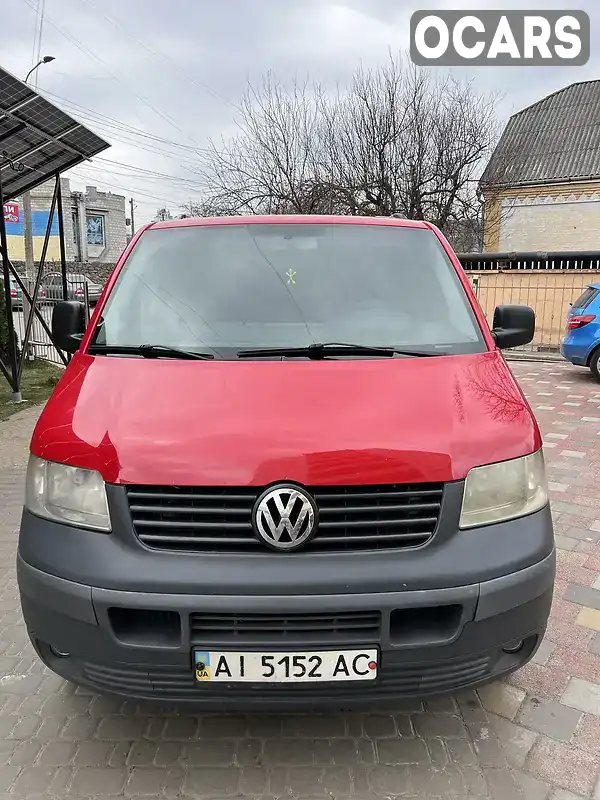 Мінівен Volkswagen Transporter 2008 1.9 л. Ручна / Механіка обл. Київська, Біла Церква - Фото 1/12