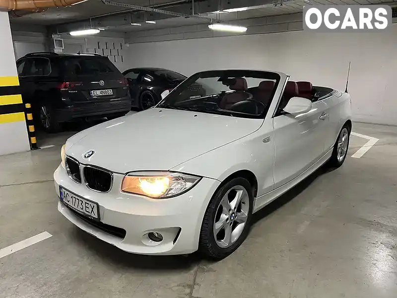 Кабріолет BMW 1 Series 2012 2 л. Автомат обл. Волинська, Луцьк - Фото 1/21