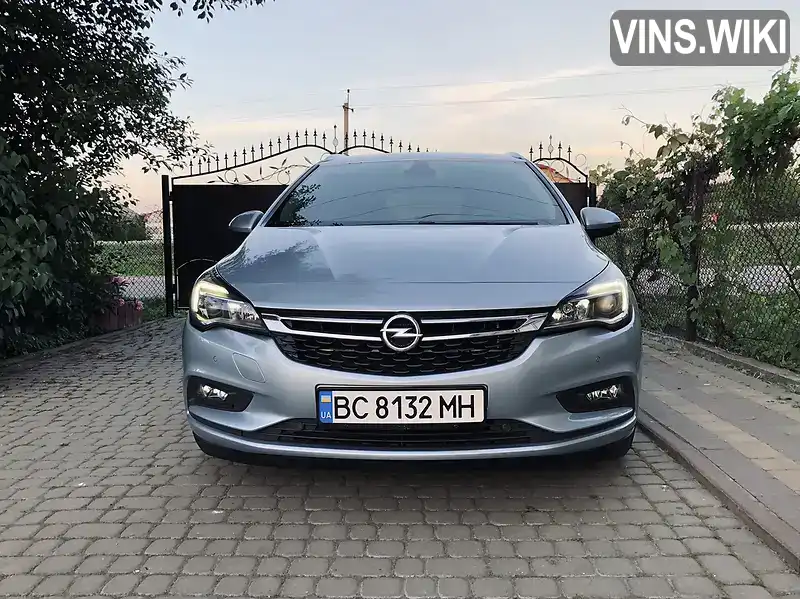 W0VBD8EL6J8067306 Opel Astra 2018 Универсал 1.6 л. Фото 2