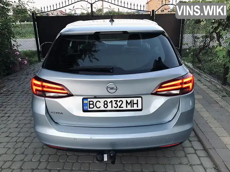 W0VBD8EL6J8067306 Opel Astra 2018 Универсал 1.6 л. Фото 9