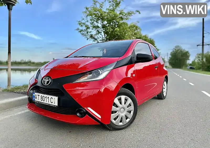 Хетчбек Toyota Aygo 2015 1 л. Ручна / Механіка обл. Івано-Франківська, Бурштин - Фото 1/21