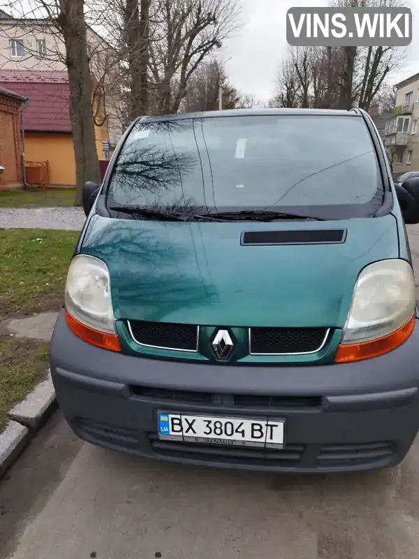 Мінівен Renault Trafic 2001 1.9 л. Ручна / Механіка обл. Хмельницька, Старокостянтинів - Фото 1/9